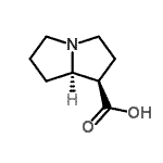 CAS#: 740025-63-2， (1R,7aR)-Hexahydro-1H-pyrrolizine-1-carboxylic acid