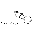 CAS#: 740031-86-1， (3R,4R)-1-Ethyl-3,4-dimethyl-4-phenylpiperidine