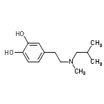CAS#: 740034-22-4， 4-{2-[Isobutyl(methyl)amino]ethyl}-1,2-benzenediol