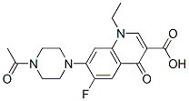 CAS#: 74011-56-6， 7-(4-Acetylpiperazin-1-Yl)-1-Ethyl-6-Fluoro-4-Oxoquinoline-3-Carboxylate