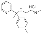 CAS#: 74037-47-1， 2-[1-(3,4-Dimethylphenyl)-1-Pyridin-2-Ylethoxy]-N,N-Dimethylethanamine Hydrochloride