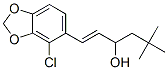 CAS#: 74038-58-7， (E)-1-(4-Chloro-1,3-Benzodioxol-5-Yl)-5,5-Dimethylhex-1-En-3-Ol
