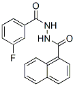 CAS 登录号：74038-75-8， 1-(3-氟苯甲酰)-2-(1-萘甲酰)肼