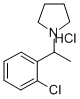 CAS#: 74039-39-7， 1-[1-(2-Chlorophenyl)Ethyl]Pyrrolidine Hydrochloride