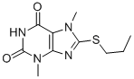 CAS#: 74039-58-0， 3,7-Dimethyl-8-Propylsulfanylpurine-2,6-Dione