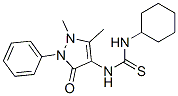 CAS#: 74051-60-8， 1-Cyclohexyl-3-(1,5-Dimethyl-3-Oxo-2-Phenylpyrazol-4-Yl)Thiourea