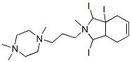 CAS#: 74051-71-1， 2-Methyl-2-[3-(1,4,4-Trimethylpiperazine-1,4-Diium-1-Yl)Propyl]-1,3,3a,4,7,7a-Hexahydroisoindol-2-Ium Triiodide