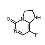 CAS#: 740736-64-5， 8-Fluoro-2,3-dihydroimidazo[1,2-c]pyrimidin-5(1H)-one