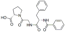 CAS#: 74075-25-5， (2S)-1-[2-[[(2S)-2-(Benzoylamino)-3-Phenylpropanoyl]Amino]Acetyl]Pyrrolidine-2-Carboxylic Acid