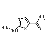 CAS#: 740773-45-9， 2-Hydrazino-1,3-thiazole-5-carboxamide
