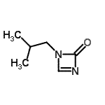 CAS#: 740791-78-0， 1-Isobutyl-1,3-diazet-2(1H)-one