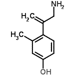 CAS#: 740795-73-7， 4-(3-Amino-1-propen-2-yl)-3-methylphenol