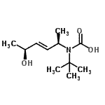 CAS#: 740798-70-3， [(2R,3E,5S)-5-Hydroxy-3-hexen-2-yl](2-methyl-2-propanyl)carbamic acid
