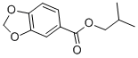 CAS#: 74098-26-3， 2-Methylpropyl 1,3-Benzodioxole-5-Carboxylate