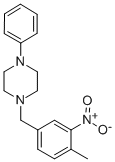 CAS#: 74101-69-2， 1-[(4-Methyl-3-Nitrophenyl)Methyl]-4-Phenylpiperazine