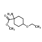 CAS#: 741243-15-2， Methyl 1-amino-4-ethoxycyclohexanecarboxylate