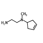 CAS#: 741290-11-9， N-(3-Cyclopenten-1-yl)-N-methyl-1,2-ethanediamine