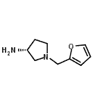 CAS#: 741290-15-3， (3R)-1-(2-Furylmethyl)-3-pyrrolidinamine
