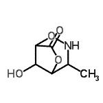 CAS#: 741630-48-8， 8-Hydroxy-4-methyl-2,6-dioxa-3-azabicyclo[3.2.1]octan-7-one