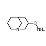 CAS#: 741650-00-0， 3-(Aminooxy)-1-azabicyclo[3.3.1]nonane