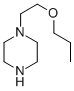 structure of CAS# 741667-07-2, 1-[2-(1-Propyl)-Oxyethyl]-Piperazine;1-(2-Propoxy-Ethyl)-Piperazine
