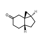 CAS#: 741680-16-0， (1aR,3aR,7aR)-Hexahydro-1H-cyclopropa[c]inden-6(7H)-one