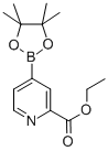 CAS 登录号：741709-56-8， 2-乙氧羰基吡啶-4-硼酸频哪醇酯