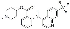 CAS#: 74180-15-7， (1-Methylpiperidin-4-Yl) 2-[[7-(Trifluoromethyl)Quinolin-4-Yl]Amino]Benzoate