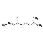 CAS#: 741996-18-9， 2-(Dimethylamino)ethyl (2E)-(hydroxyimino)acetate