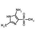 CAS#: 742017-11-4， 2-Methyl-4-(methylsulfonyl)-1H-imidazol-5-amine