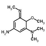 CAS#: 742022-06-6， (5E)-6-Methoxy-N<sup>1</sup>,N<sup>1</sup>-dimethyl-5-(methylimino)-1,3-cyclohexadiene-1,3-diamine