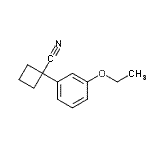CAS#: 74205-16-6， 1-(3-Ethoxyphenyl)cyclobutanecarbonitrile
