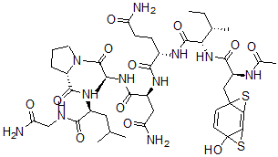 CAS#: 74221-74-2， 1-alpha-Mercaptoacetic Acid-5-Iso-Asn-Oxytocin