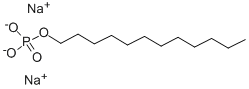 structure of CAS# 7423-32-7, Phosphoricacid Monododecyl Ester Sodium Salt (1:2);Phosphoric Acid Disodium Dodecyl Ester Salt;Phosphoric Acid Dodecyl=Disodium Salt;Phosphoric Acid Dodecyldisodium Salt