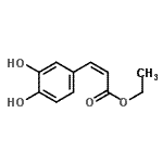CAS#: 74257-25-3， Ethyl (2Z)-3-(3,4-dihydroxyphenyl)acrylate