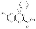 CAS#: 74271-49-1， (2S,4S)-6-Chloro-4-Methyl-4-Phenyl-1,3-Benzodioxine-2-Carboxylic Acid