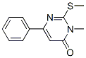 CAS#: 74303-68-7， 3-Methyl-2-(Methylthio)-6-Phenyl-4(3H)-Pyrimidinone
