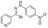 CAS#: 74305-93-4， N-[(4-Nitrophenyl)Amino]Pyridine-3-Carboximidoyl Bromide