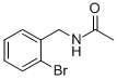 structure of CAS# 74315-07-4, N-(2-Bromobenzyl)Acetamide;Acetamide, N-[(2-Bromophenyl)Methyl]-;N-(2-BROMOBENZYL)ACETAMIDE