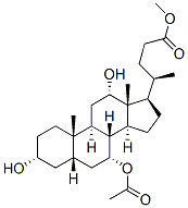 CAS#: 7432-44-2， Methyl (3alpha,5beta,7alpha,12alpha)-7-Acetoxy-3,12-Dihydroxycholan-24-Oate