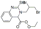 CAS#: 74332-98-2， Ethyl 3-(2,3-Dibromopropyl)-4-Hydroxy-2-Sulfanylidene-1H-Quinazoline-4-Carboxylate