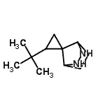 CAS#: 74352-67-3， 2'-(2-Methyl-2-propanyl)-2,3-diazaspiro[bicyclo[2.2.1]heptane-7,1'-cyclopropane]