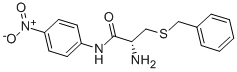 structure of CAS# 7436-62-6, (2R)-2-Amino-N-(4-Nitrophenyl)-3-[(Phenylmethyl)Thio]-Propanamide;(2R)-2-Amino-N-(4-Nitrophenyl)-3-(Phenylmethylthio)Propanamide;(2R)-2-Amino-3-(Benzylthio)-N-(4-Nitrophenyl)Propionamide;(R)-2-Amino-3-Benzylthio-N-(4-Nitrophenyl)Propionamide