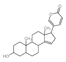 CAS#: 7439-77-2， 3beta-Hydroxy-5beta-Bufa-14,20,22-Trienolide