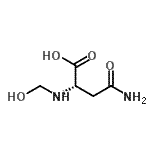 CAS#: 74399-89-6， N<sup>2</sup>-(Hydroxymethyl)-L-asparagine