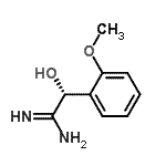 CAS#: 744133-89-9， (2R)-2-Hydroxy-2-(2-methoxyphenyl)ethanimidamide
