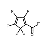 CAS#: 74415-71-7， 2,3,4,5,5-Pentafluoro-1,3-cyclopentadiene-1-carbonyl fluoride