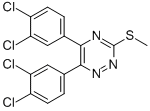 CAS#: 74417-13-3， 5,6-Bis(3,4-Dichlorophenyl)-3-Methylsulfanyl-1,2,4-Triazine