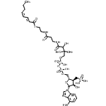 CAS#: 74418-29-4， ({(2S,3S,4R,5S)-5-(6-Amino-9H-purin-9-yl)-4-hydroxy-2-[(20E,22Z)-3,5,9-trihydroxy-8,8-dimethyl-3,5-dioxido-10,14,19-trioxo-2,4,6-trioxa-18-thia-11,15-diaza-3lambda<sup>5</sup>,5lambda<sup>5</sup>-diphosphahexacosa-20,2 2-dien-1-yl]tetrahydro-3-furanyl}methyl)phosphonic acid