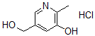 CAS 登录号：7442-74-2， 5-羟基-6-甲基-3-吡啶甲醇盐酸盐